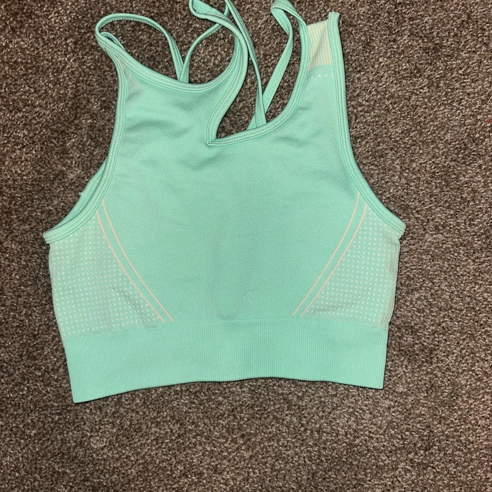 Women's Mint Green Sports Bra